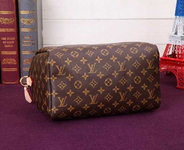 2015 Louis Vuitton Outlet Monogram Canvas Speedy 30 with chain M48892