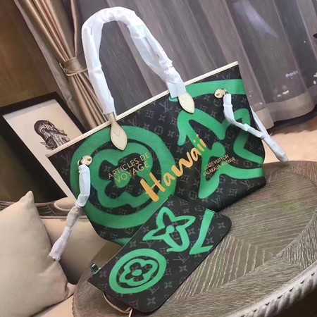 2018 Louis Vuitton Outlet MONOGRAM Canvas MM41050 green