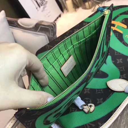 2018 Louis Vuitton Outlet MONOGRAM Canvas MM41050 green