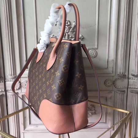 Louis Vuitton Outlet original Leather Monogram Canvas Tote Bag M41597 pink