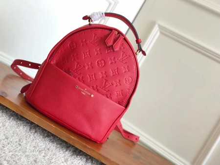 Louis Vuitton Outlet Original sorbonne backpack monogram empreinte M41561 red