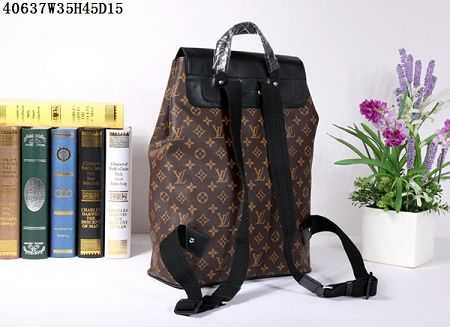 2015 Louis Vuitton Outlet new model backpack 40637 brown