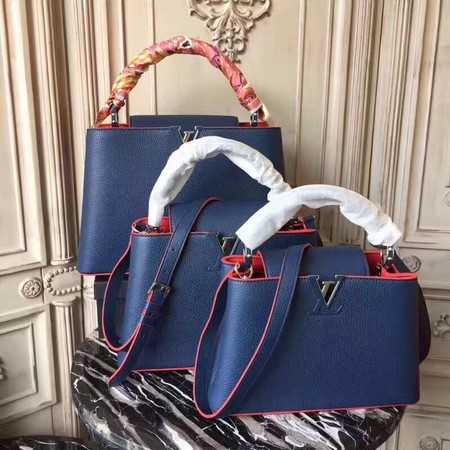 Louis Vuitton Outlet original leather capuniness 41814 blue