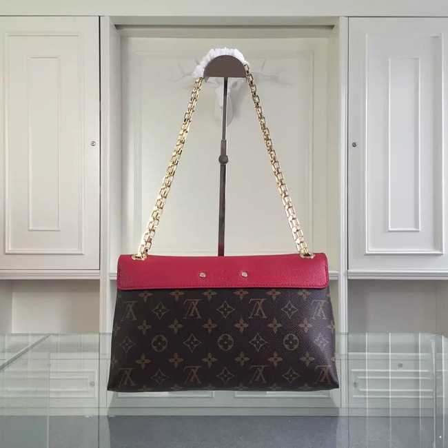 Louis Vuitton Outlet Monogram Canvas Pallas Chain 41246 Burgundy