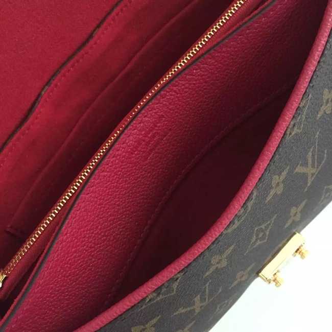 Louis Vuitton Outlet Monogram Canvas Pallas Chain 41246 Burgundy