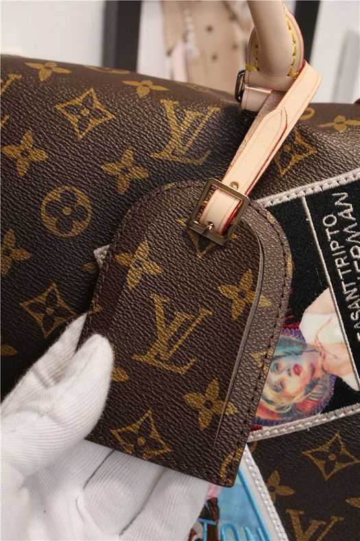 Louis Vuitton Outlet Damier Ebene Canvas original leather M40287 brown