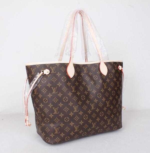 2014 Louis Vuitton Outlet monogram canvas bag neverfull gm m40991 red