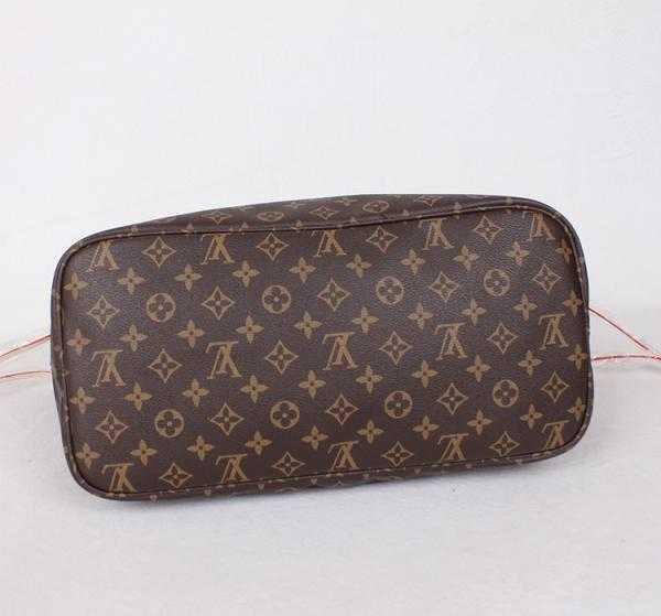 2014 Louis Vuitton Outlet monogram canvas bag neverfull gm m40991 red