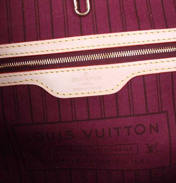 2014 Louis Vuitton Outlet monogram canvas bag neverfull gm m40991 red