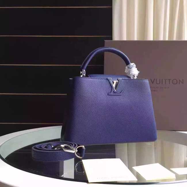 Louis Vuitton Outlet Capucines BB Tote Bag 94754 Blue