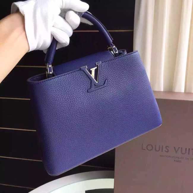 Louis Vuitton Outlet Capucines BB Tote Bag 94754 Blue