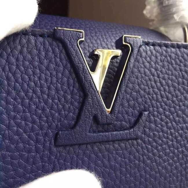 Louis Vuitton Outlet Capucines BB Tote Bag 94754 Blue