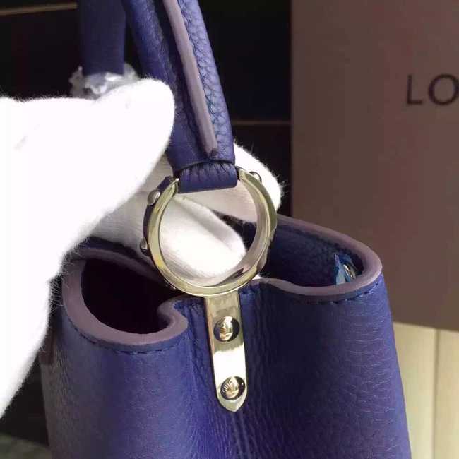 Louis Vuitton Outlet Capucines BB Tote Bag 94754 Blue