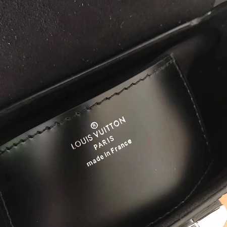 Louis Vuitton Outlet top original calfskin leather twist pm m54970 black