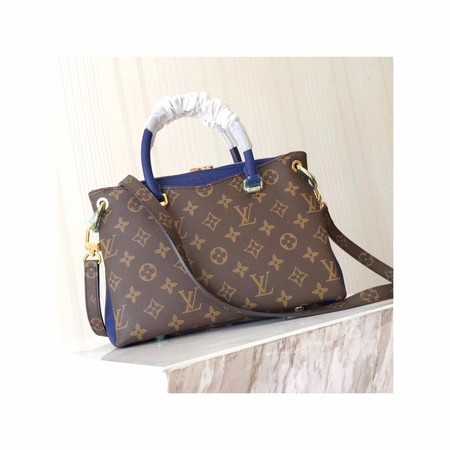 Louis Vuitton Outlet Monogram Canvas Pallas BB Original leather M43476 blue