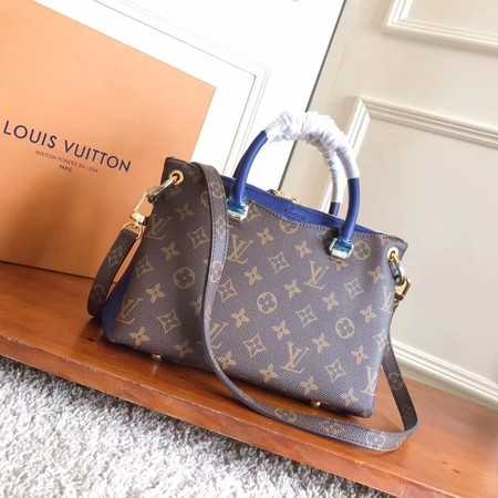 Louis Vuitton Outlet Monogram Canvas Pallas BB Original leather M43476 blue