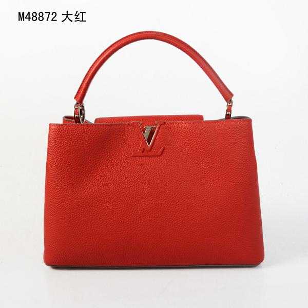 2014 Louis Vuitton Outlet capucines mm m94412 red bag