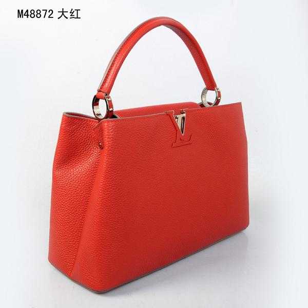 2014 Louis Vuitton Outlet capucines mm m94412 red bag