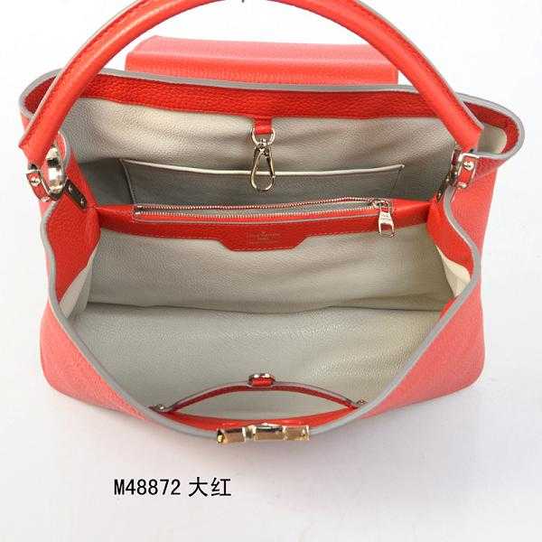 2014 Louis Vuitton Outlet capucines mm m94412 red bag