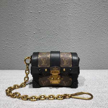 Louis Vuitton Outlet original Monogram Canvas Lipstick bag 44188 brown