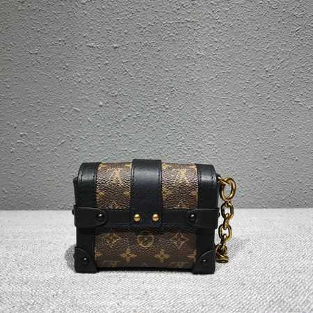 Louis Vuitton Outlet original Monogram Canvas Lipstick bag 44188 brown