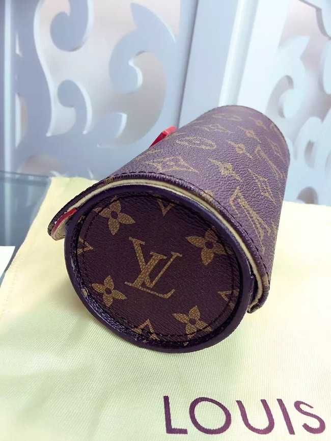 Louis Vuitton Outlet Monogram Canvas 3 Watch Case M47530