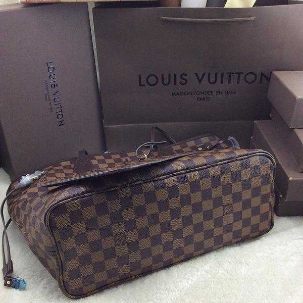 Louis Vuitton Outlet damier ebene canvas neverfull mm n41358