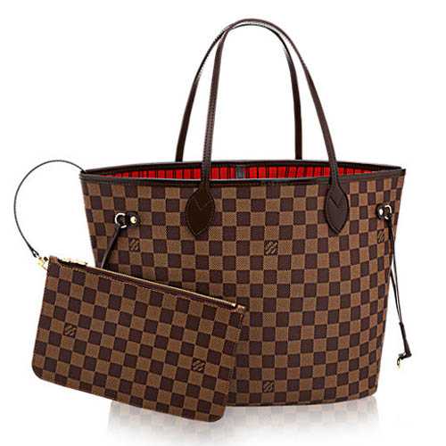 Louis Vuitton Outlet damier ebene canvas neverfull mm n41358