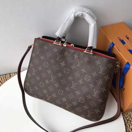 Louis Vuitton Outlet Monogram Canvas MILLEFEUILLE M44286 red