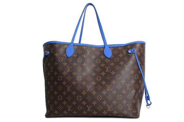 2013 Louis Vuitton Outlet Monogram Canvas Ikat Neverfull mm M40938