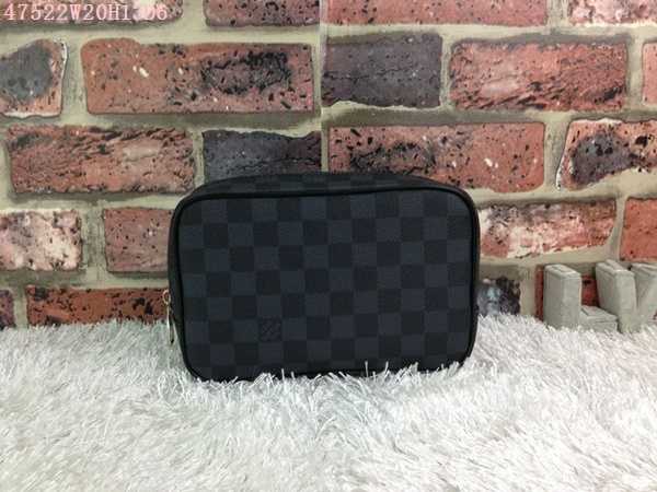 Louis Vuitton Outlet Damier Ebene Canvas 47522 Black