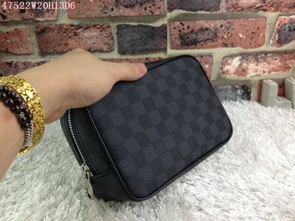 Louis Vuitton Outlet Damier Ebene Canvas 47522 Black