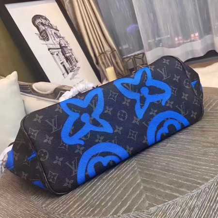 2018Louis Vuitton Outlet MONOGRAM Canvas MM41050 blue