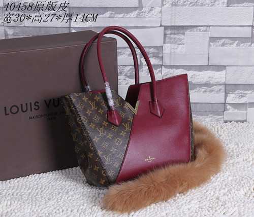 Louis Vuitton Outlet Monogram Canvas KIMONO Bag 40458 Burgundy