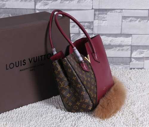 Louis Vuitton Outlet Monogram Canvas KIMONO Bag 40458 Burgundy