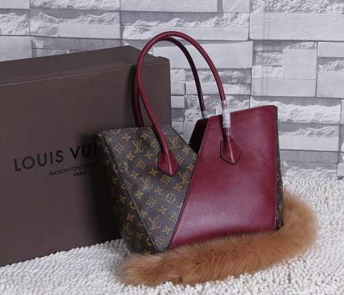 Louis Vuitton Outlet Monogram Canvas KIMONO Bag 40458 Burgundy