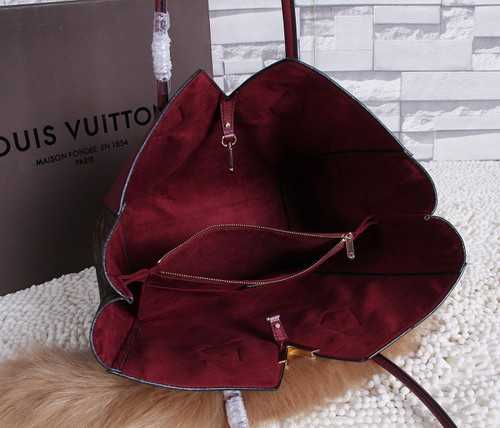 Louis Vuitton Outlet Monogram Canvas KIMONO Bag 40458 Burgundy