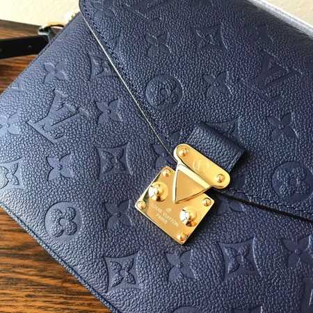 Louis Vuitton Outlet original Monogram Empreinte Tote Bag M41486 blue