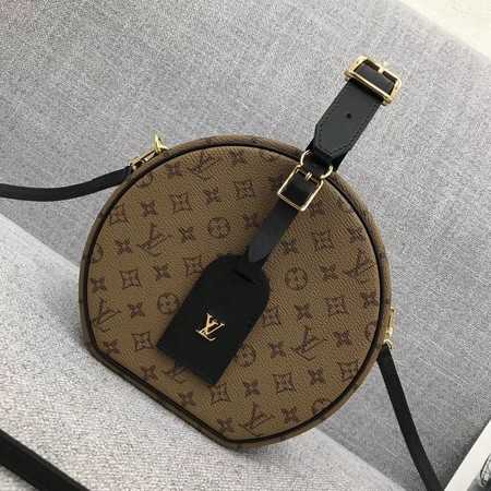 Louis Vuitton Outlet original monogram reverse canvas petite boite chapeau m43514