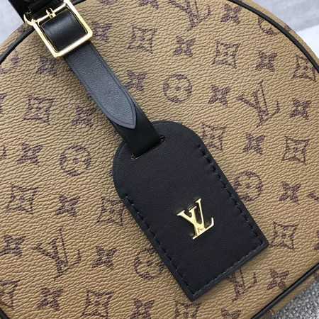 Louis Vuitton Outlet original monogram reverse canvas petite boite chapeau m43514