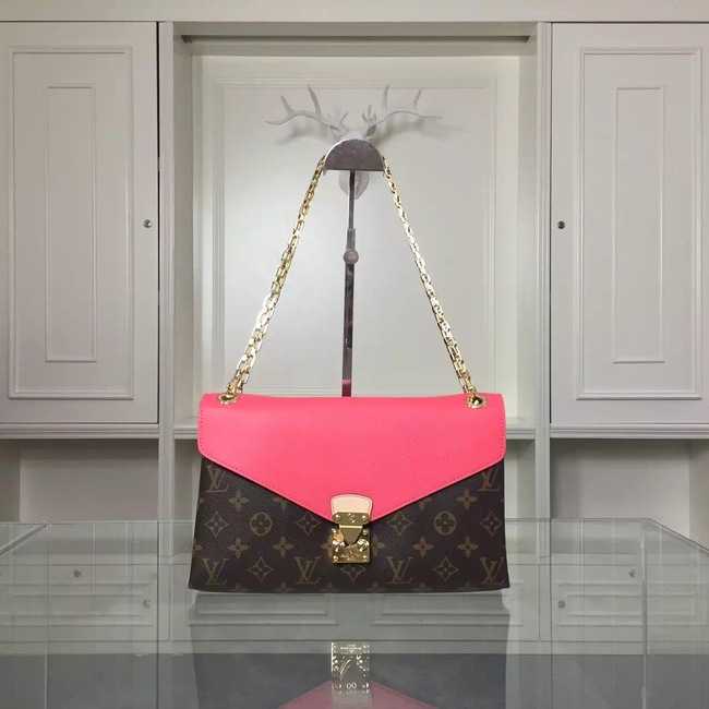 Louis Vuitton Outlet Monogram Canvas Pallas Chain 41246 Pink