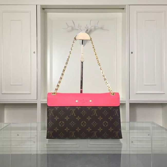 Louis Vuitton Outlet Monogram Canvas Pallas Chain 41246 Pink