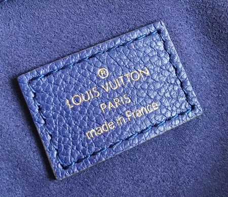 Louis Vuitton Outlet Monogram Canvas Pallas Original leather M42810 blue