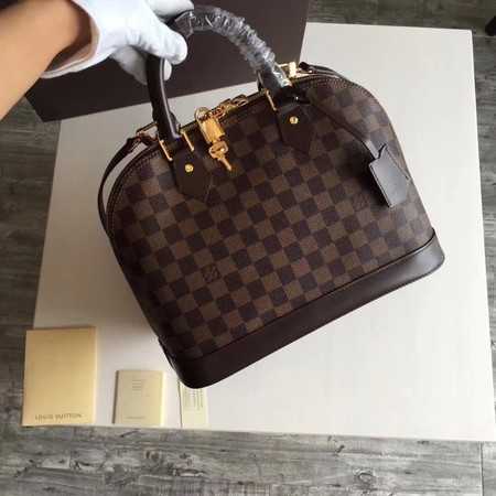 Louis Vuitton Outlet Damier Ebene Canvas Alma M53151