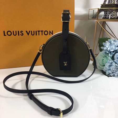 Louis Vuitton Outlet PETITE BOITE CHAPEAU M43510 Dark green with white