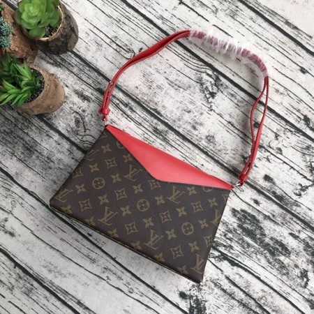 Louis Vuitton Outlet Original Monogram Canvas SAINT MICHEL M44030 red