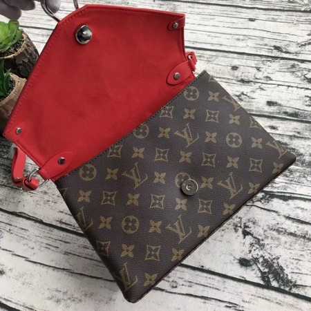 Louis Vuitton Outlet Original Monogram Canvas SAINT MICHEL M44030 red