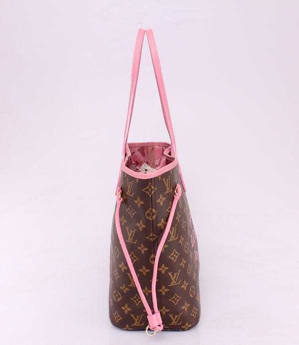 2013 Louis Vuitton Outlet Monogram Canvas Ikat Neverfull mm M40939 pink