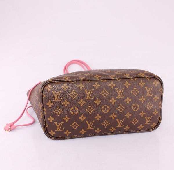 2013 Louis Vuitton Outlet Monogram Canvas Ikat Neverfull mm M40939 pink