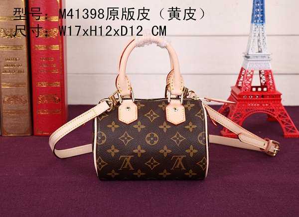 2015 Louis Vuitton Outlet monogrm canvas mini speedy bag m41398